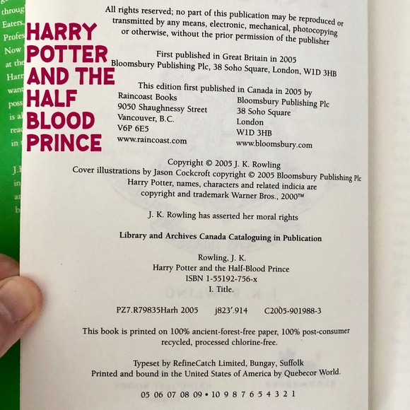 Harry Potter, Vintage, Hardcover, Book Set, 5 Books, Nice Condition - Picture 10 of 12